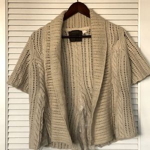 Anthropologie Crocheted Cardigan